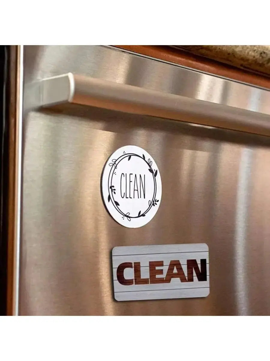 Dishwasher Status Indicator Magnet | Clean Dirty Sign | Fridge Magnet | 1 Piece