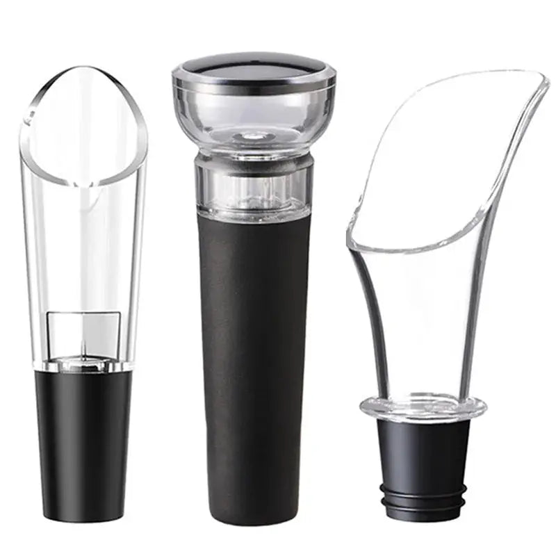 Wine Pourer Decanter Red Wine Aerating Pourer Spout Decanter Wine Pouring Aerator Wine Stopper Portable Bar Tool Accessories from PriceLows™