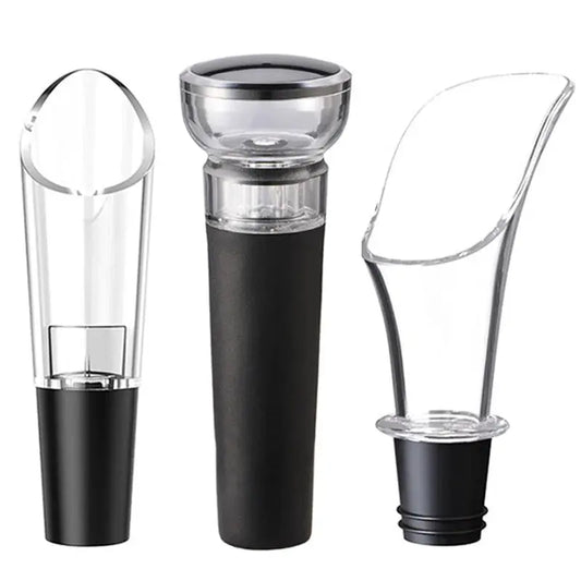 Wine Pourer Decanter Red Wine Aerating Pourer Spout Decanter Wine Pouring Aerator Wine Stopper Portable Bar Tool Accessories from PriceLows™