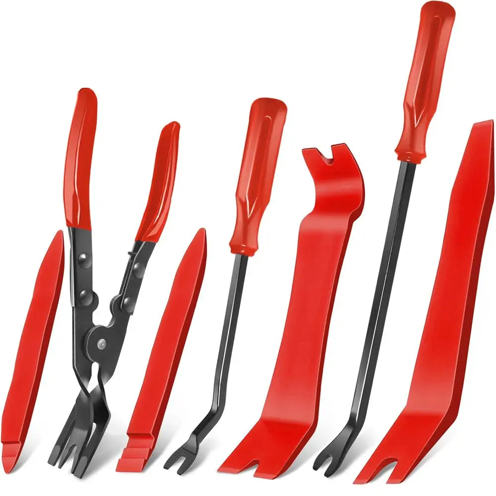 5/6Pcs Trim Removal Tool Set Car Pry Tool Kit Car Panel Door Audio Trim Tool Installer Pry Kit for Vehicle Dash Radio Audio from PriceLows™