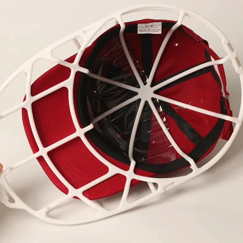 Hat Washer Cage | Reusable Plastic Frame | Machine Safe Design | 1 Pack