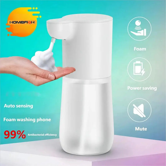 HOMEFISH Smart Sensor Automatic Soap Dispenser 350ml USB Charging Contactless Soap Foam Dispenser Hand Sanitizer Machine from PriceLows™