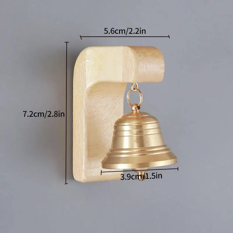 Wooden Door Bell Japanese Wind Chime Door Chime Room Decor Home Front Doorbell Landscape Bell Shopkeeper Remind Bell 풍경 from PriceLows™