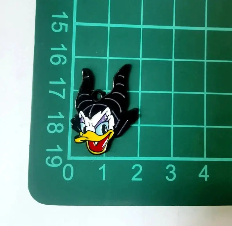 Halloween Pendant Charms | Metal Design | Cartoon Pattern | 10 Piece Set