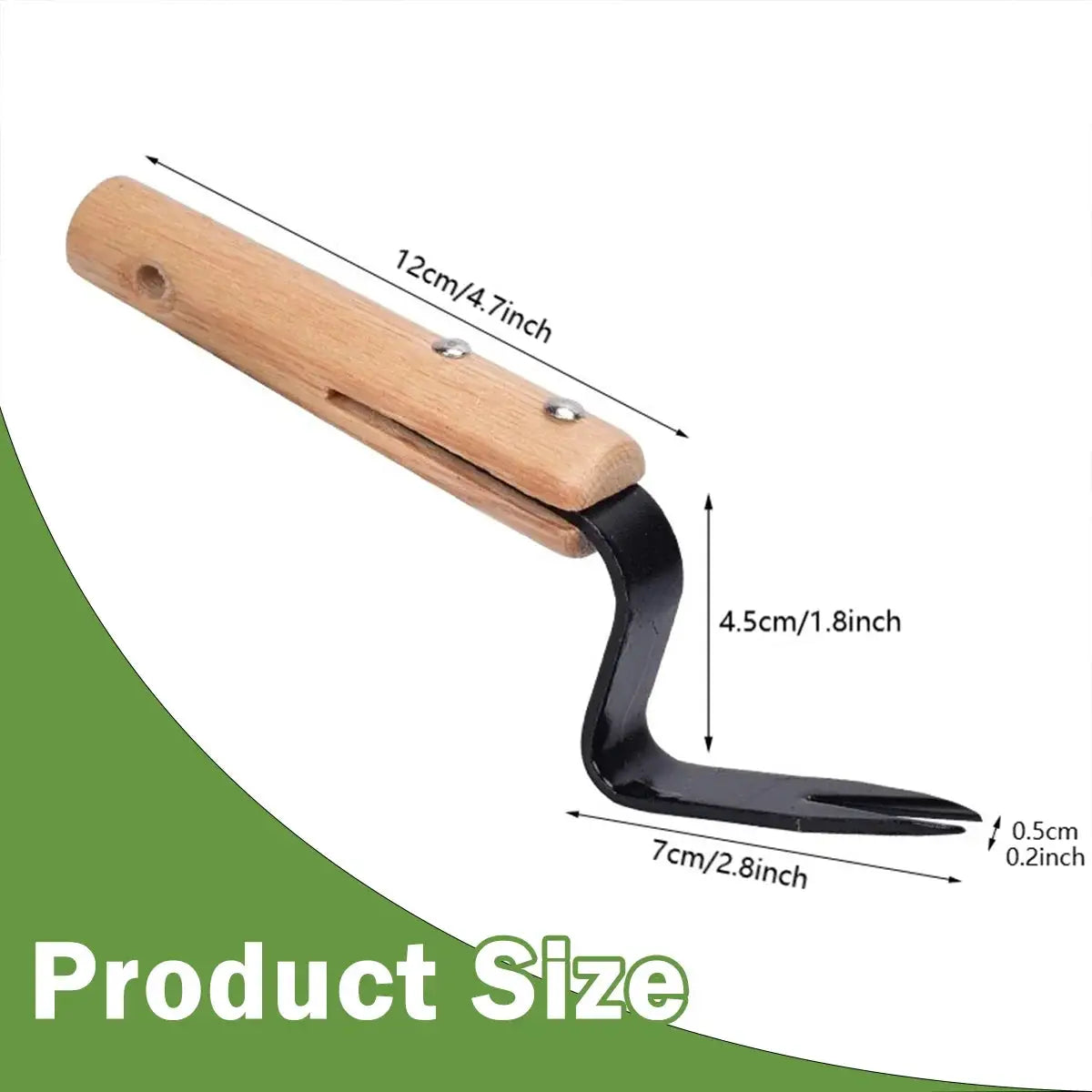 Effortless Weed Removal Tool - T TOVIA Handheld Dandelion Puller & Garden Fork, Durable Metal Construction for Lawn Care from PriceLows™