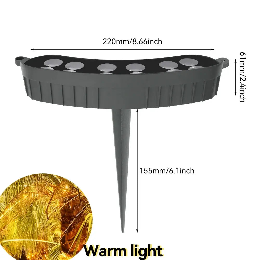 Tree Hugger LED Garden Light | IP65 Waterproof | Warm Color Projection