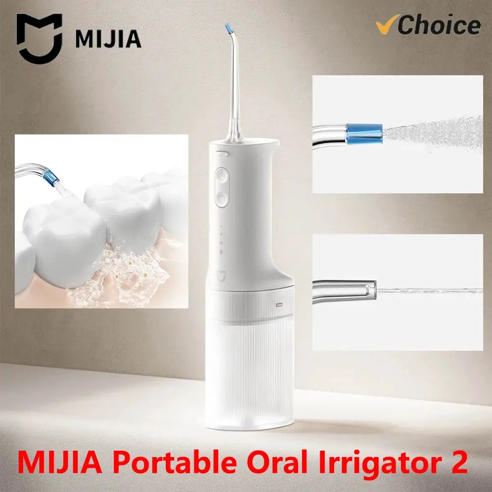 Portable Oral Irrigator | Tank 300 499 ml | Voltage Under 50V | Version 2