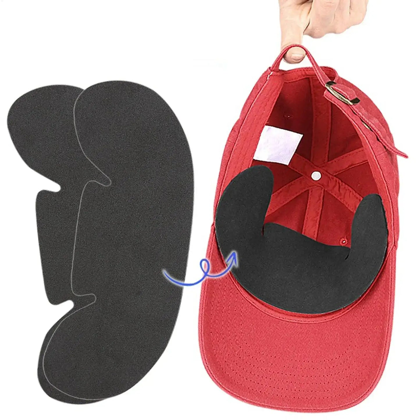 Hat Sweat Liners | Polyester | Odor Resistant | 10 Pack