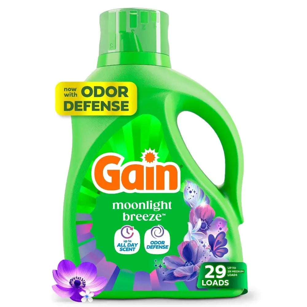 Liquid Laundry Detergent | He Concentrated | Odor Defense | 39 Oz
