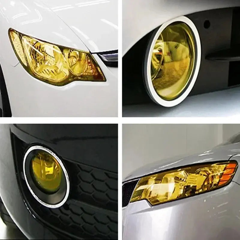 Gloss Transparent Light Black Smoke PVC Film Tint 30 X60cm Auto Car Light Headlight Taillight Tint Vinyl Film Sticker Wrap Cover from PriceLows™