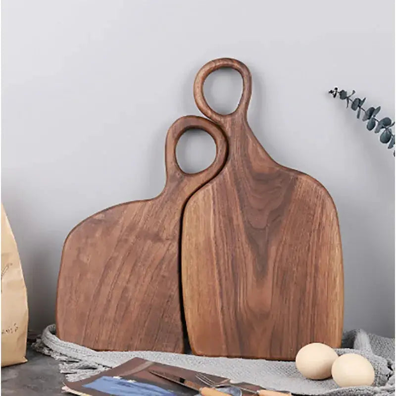 Cutting Boards | Solid Wood | Integrated Handle | Set Of Two
