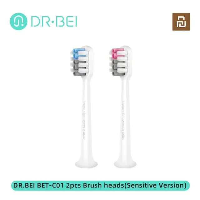 Original DR.BEI C1 Electric Toothbrush Replancement Brush Heads Sensitive Cleanning Sonic Tooth Brush Head Bristle Nozzles from PriceLows™