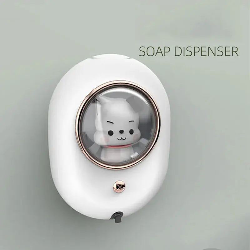 New Soap Dispenser Cute Pet Automatic Hand Washing Machine With The Lamp Wall-Mounted Induction Foam Soap Dispenser For Home from PriceLows™