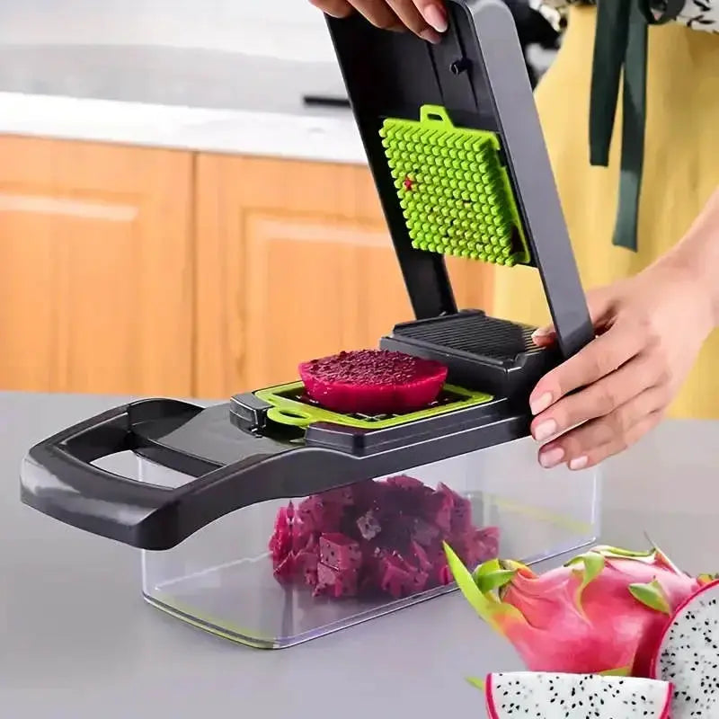 Multifunctional Grater | Stainless Steel Blades | 14 Piece Kitchen Set