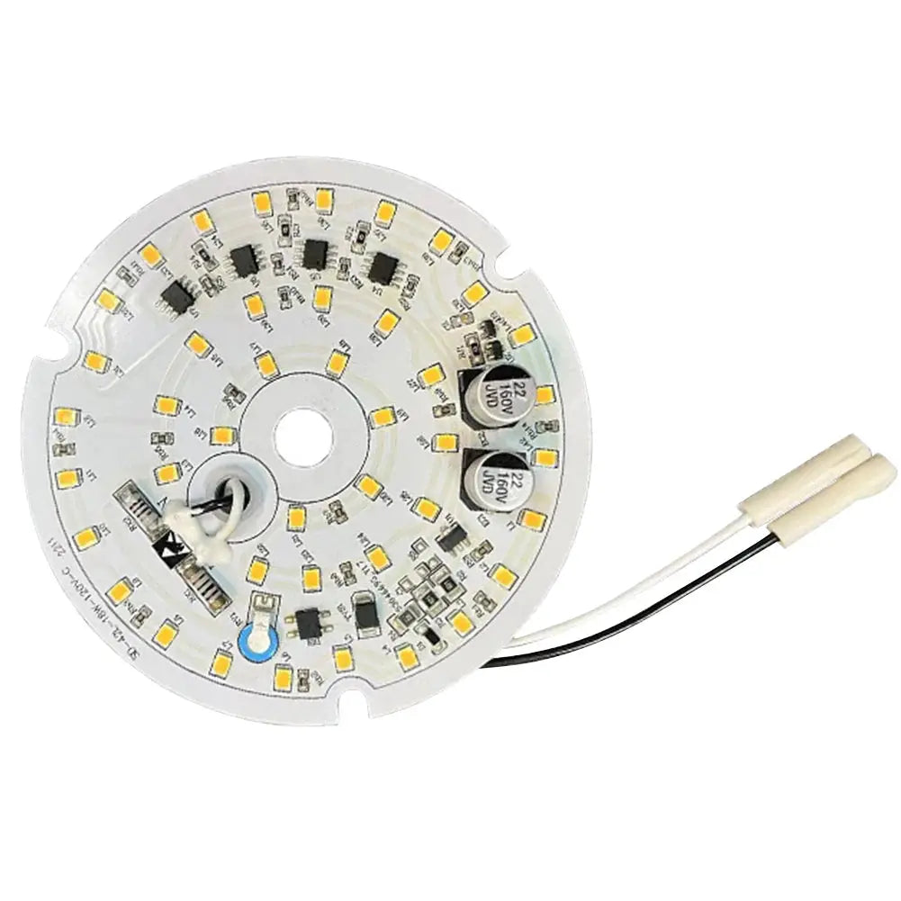 3.94 Inch LED Ceiling Fan Light Kit 3000K/4000K/6500K Dimmable Ceiling Fan Retrofit Kit Ceiling Flush Light Replacement Panel from PriceLows™