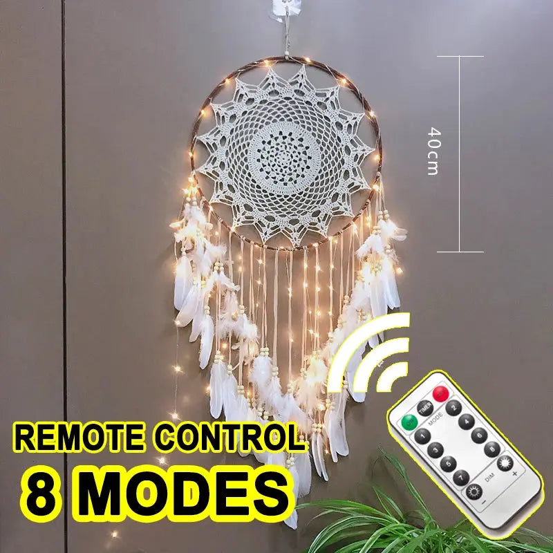 big dream catcher hanging/light decoration nordic decoration home girls room/nursery/kids decor dreamcatcher children room new 5 from PriceLows™