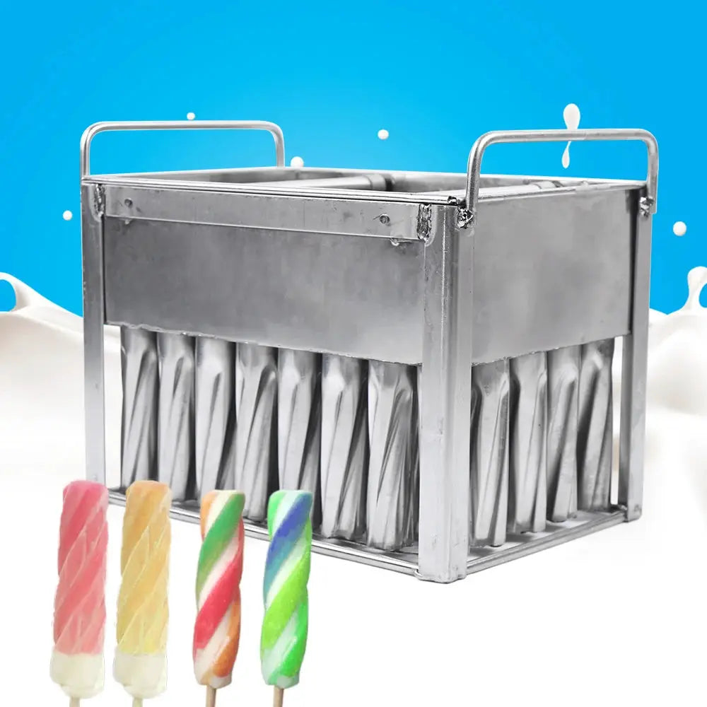 40 PCS Stainless Steel Ice Cream Mold with Wooden Sticks Popsicle Maker DIY Frozen Treats Maker for Home Commercial Use from PriceLows™