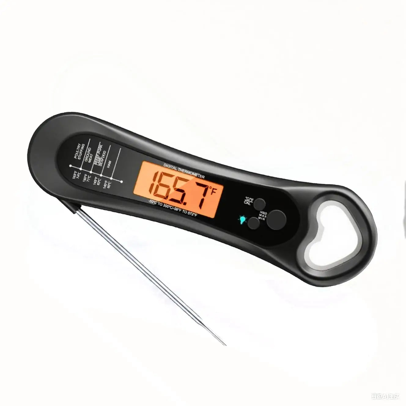 Digital Meat Thermometer | 2 Probes | Waterproof | Kitchen BBQ