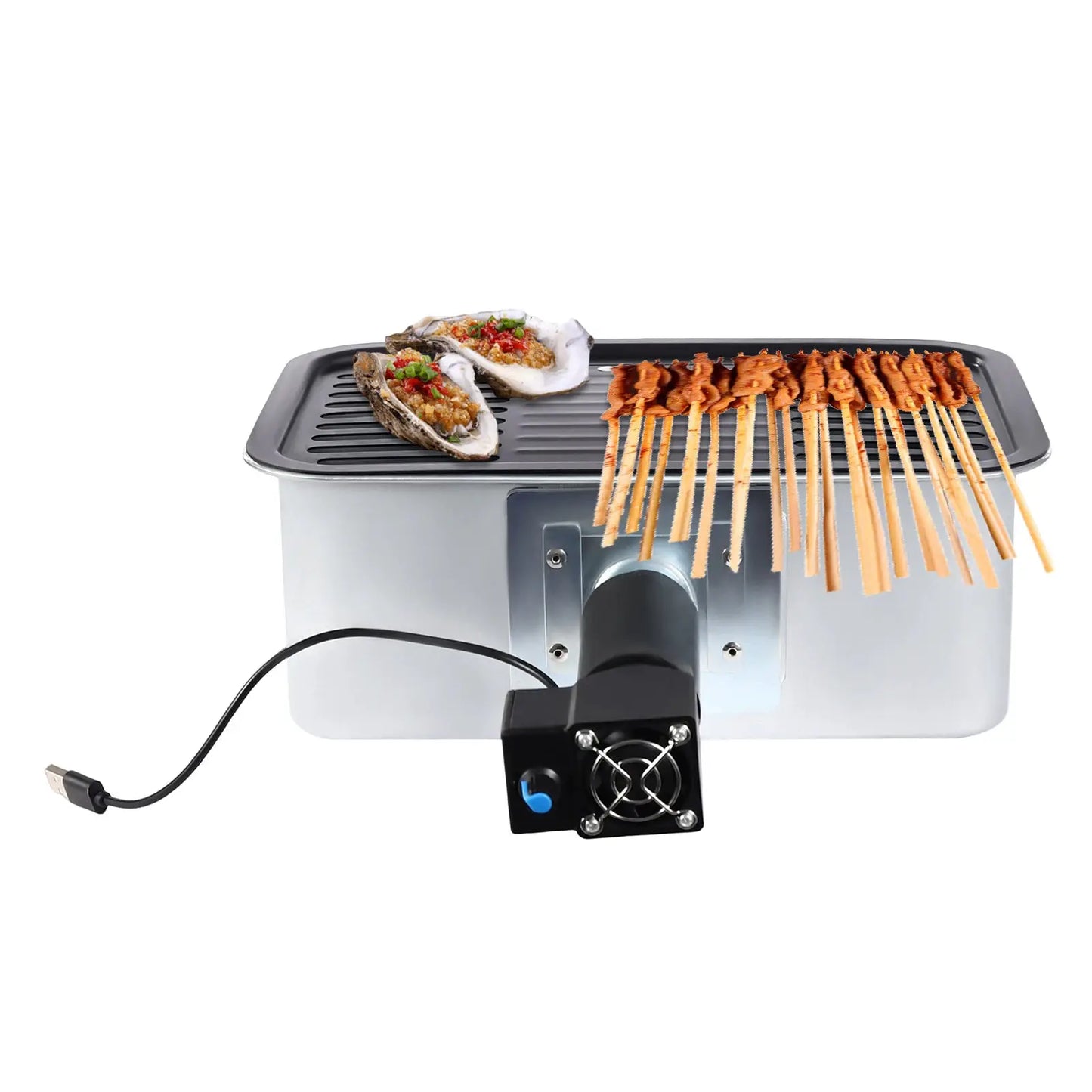 Portable Camping Barbecue Grill 2500-5500rpm Non-stick Outdoor Barbecue Grill With Carrying Bag For Hiking, Camping from PriceLows™