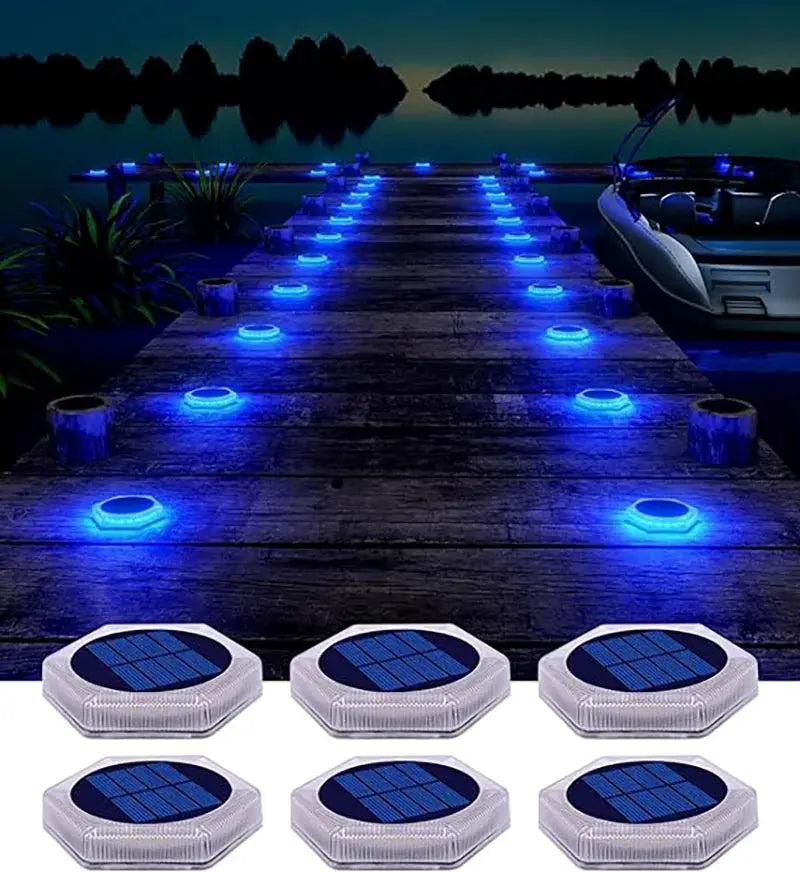 Solar Lights Outdoor Solar Garden Step Lighting Waterproof For Stairs Patio Pathway Yard Fence Wall Lamp Christmas Decoration from PriceLows™