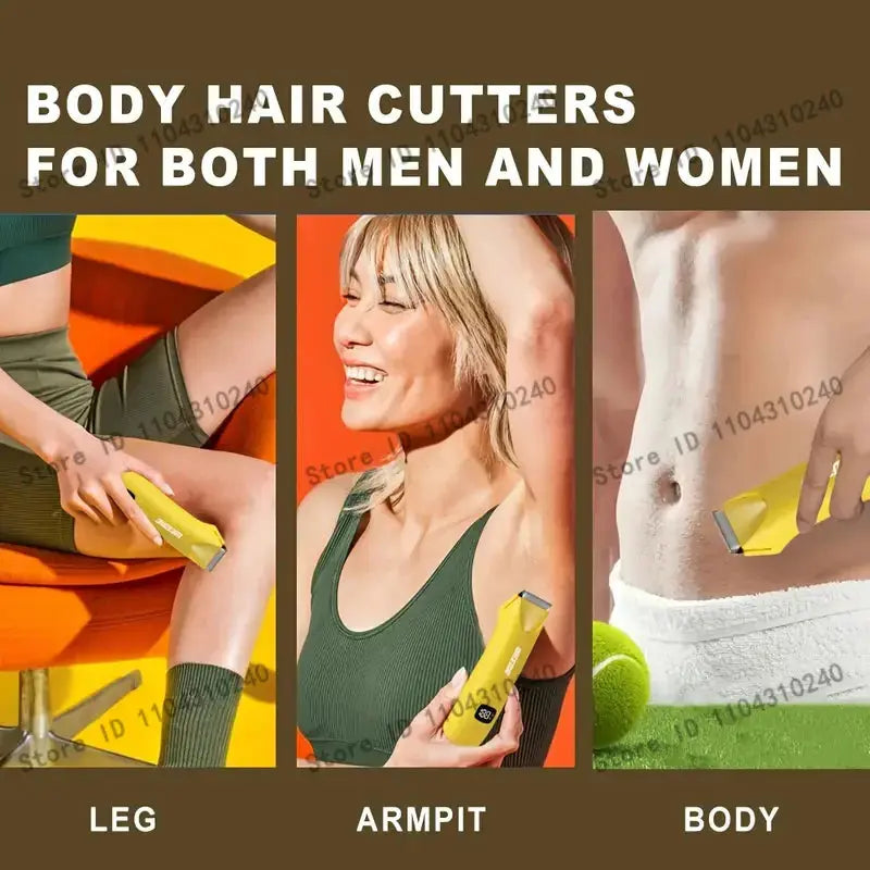 Electric Epilator | Rechargeable USB | LCD Display | Unisex