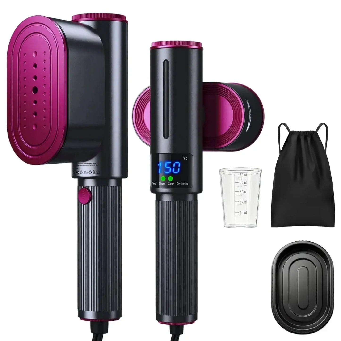 Handheld Garment Steamer | 1200W Fast Heating | Portable Mini Travel Iron