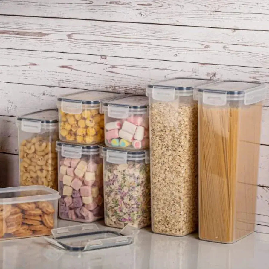 32pcs Airtight Food Storage Containers Set, BPA Free Plastic Kitchen and Pantry Organization Canisters with Lids for Cereal, Dr from PriceLows™