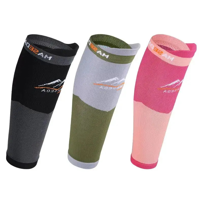 Compression Calf Sleeves | Elastic Support | Nylon Polyester | Multicolor