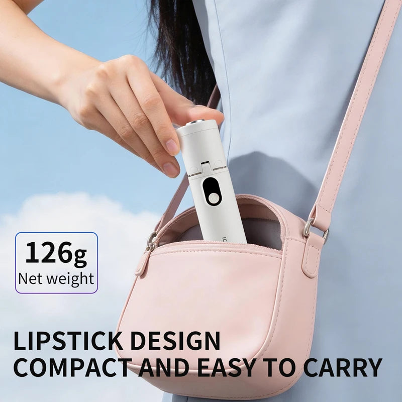 Portable Handheld Fan | USB Rechargeable | Foldable | Digital Display