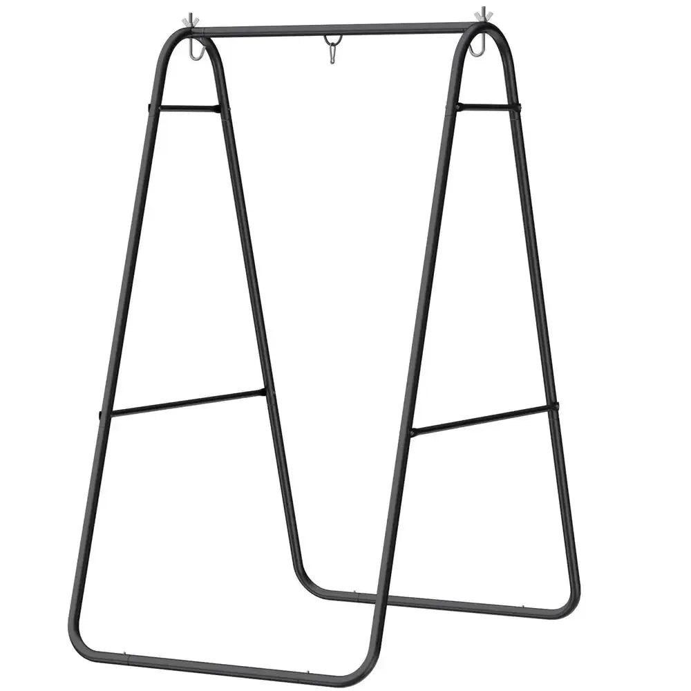 Hammock Chair Stand Only Heavy Duty Solid Steel A-Frame for Hanging Hammock, Egg Chair, Max Load 330 LBS, Black from PriceLows™
