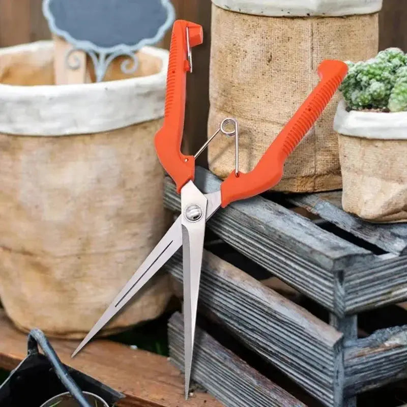Pruning Shears Grape Scissors Garden Tool Vegetable Patch Bonsai Professional Stainless Steel Fruit Picking With Lock New from PriceLows™