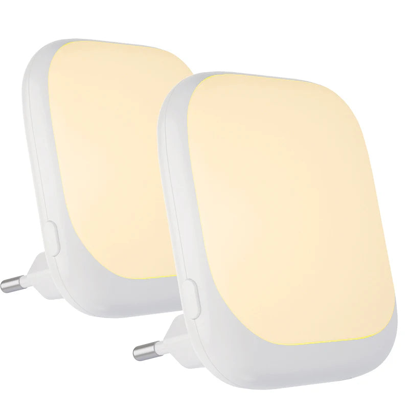 LED Night Light | 3 Brightness Levels | Dusk To Dawn Motion Sensor | Plug In