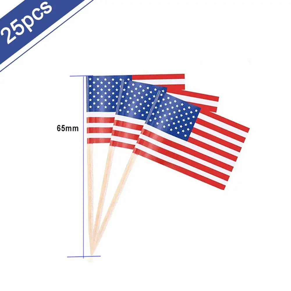 Patriotic Party Supplies | 4th Of July Banner, Balloon & Plate Set