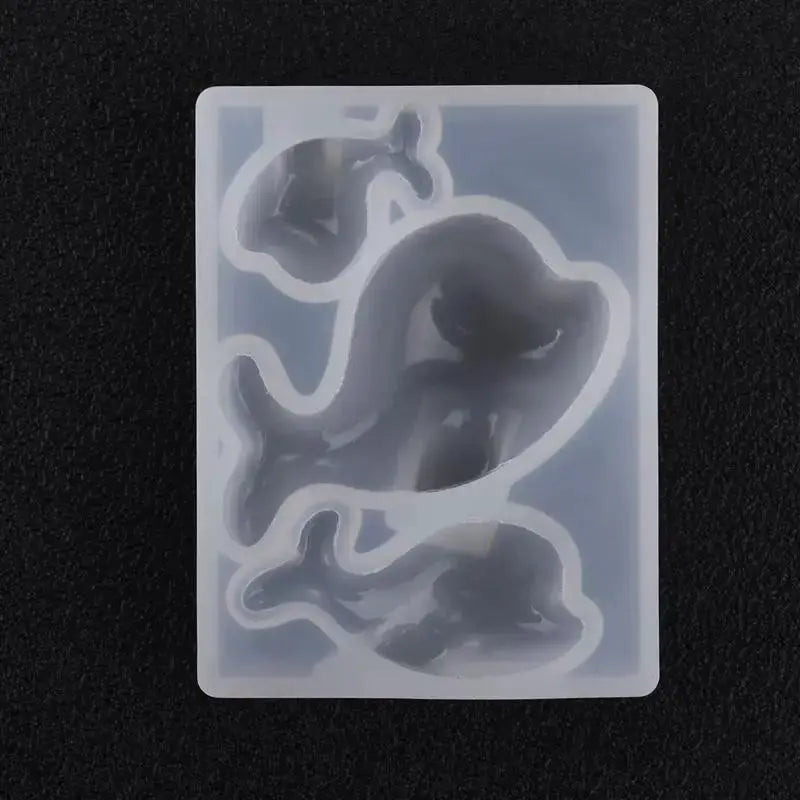 Crystal Epoxy Resin Molds | Heart Cat Claw Cabochon | Silicone Jewelry Pendant