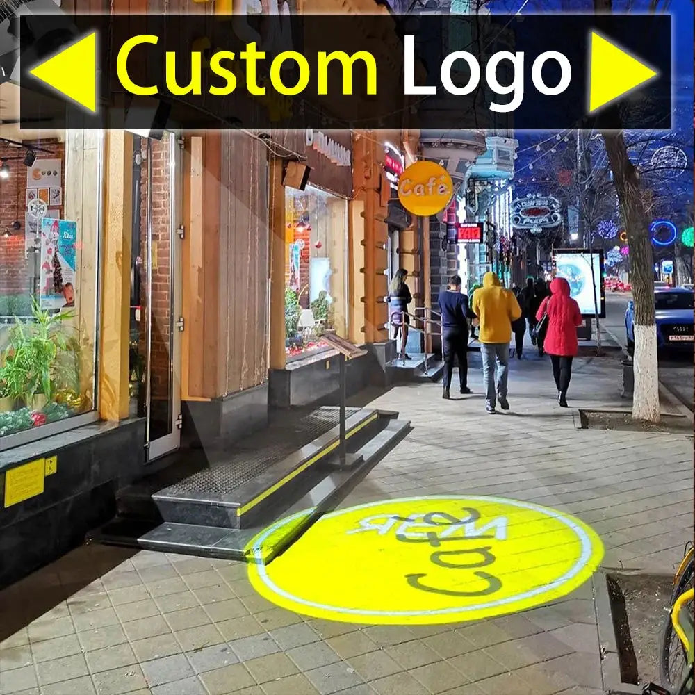 Outdoor LED Gobo Projector | IP67 Waterproof | Custom Logo