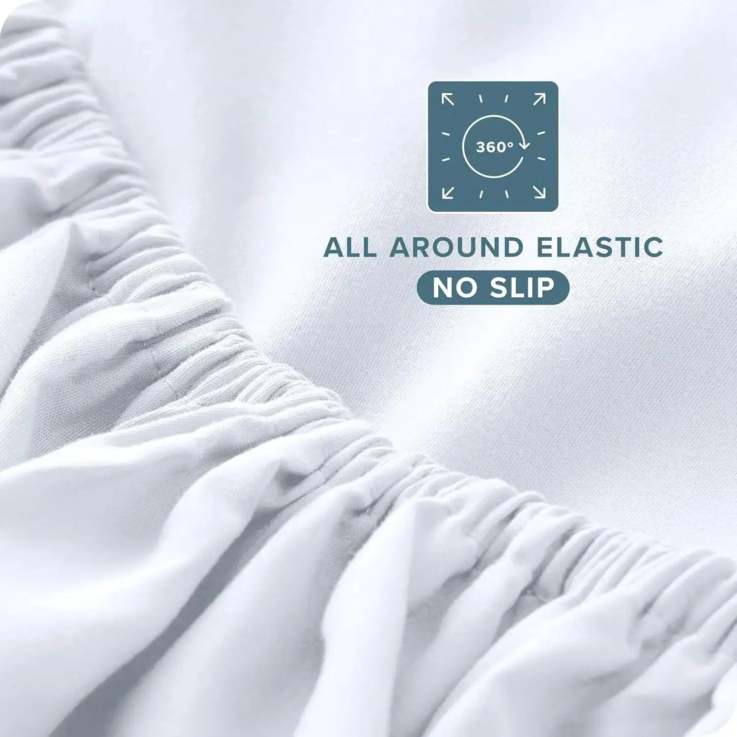 Queen Sheet Set - Ultra-Soft Microfiber Bed Sheets with Deep Pockets, 4 Piece Set for Bedroom (White) from PriceLows™
