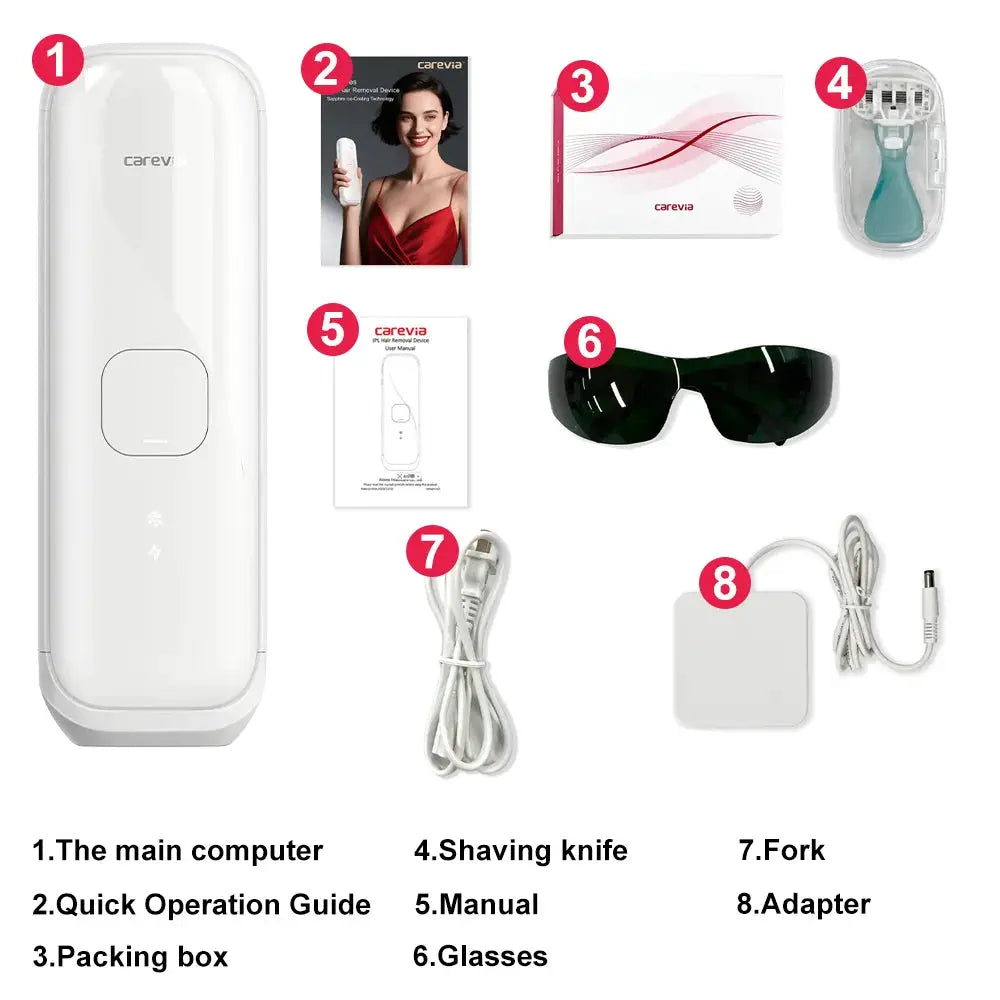 Ipl Hair Removal Device | 1200Nm Wavelength | Sapphire Cooling | Whole Body