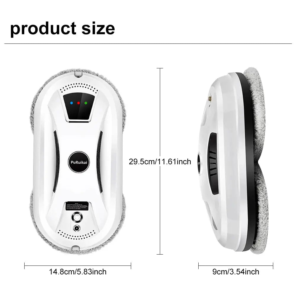 Window Cleaning Robot | Ultra Thin | Remote Control | 100-240V