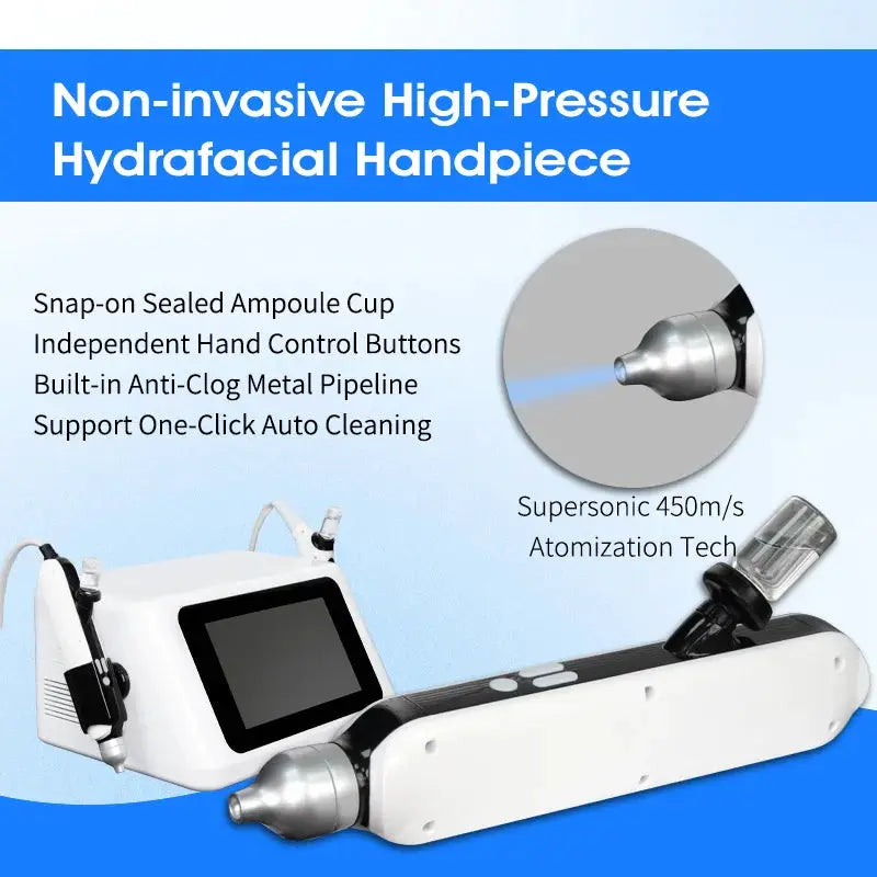 Hydro Facial Injector | 4 Bar Pressure | Portable Water Gun | Home Care
