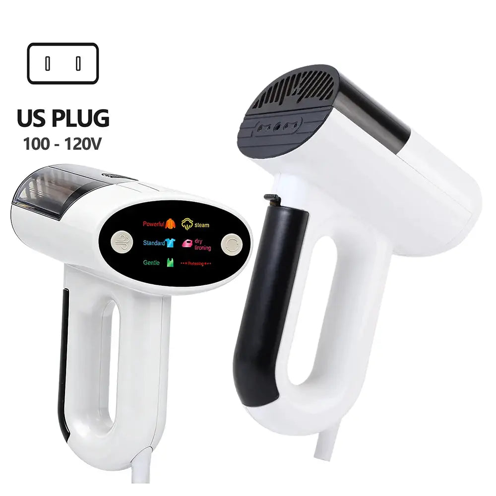 2 In 1 Handheld Steamer | 1000W Vacuum Design | Portable Garment Iron