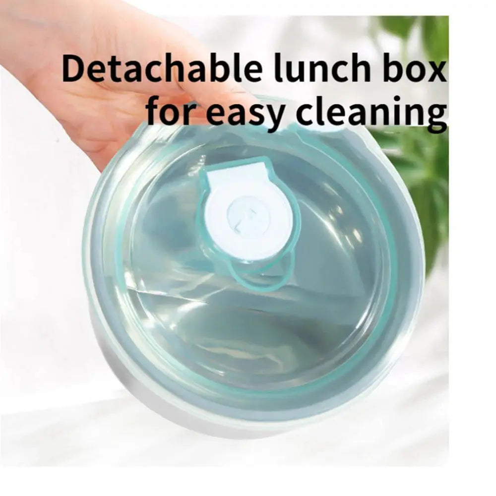 Portable Wireless USB Rechargeable Electric Lunch Box Food Warmer Travel Food Warmer School Outdoor Lunch Box Detachable from PriceLows™