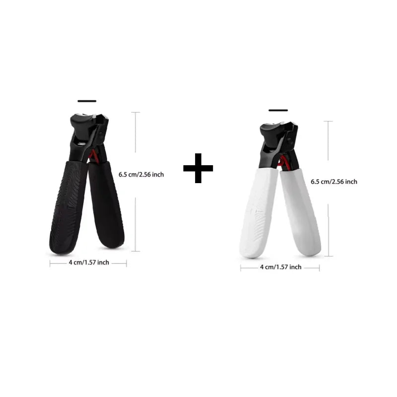 Nail Clippers | Anti Splash Design | Stainless Steel | Large Size