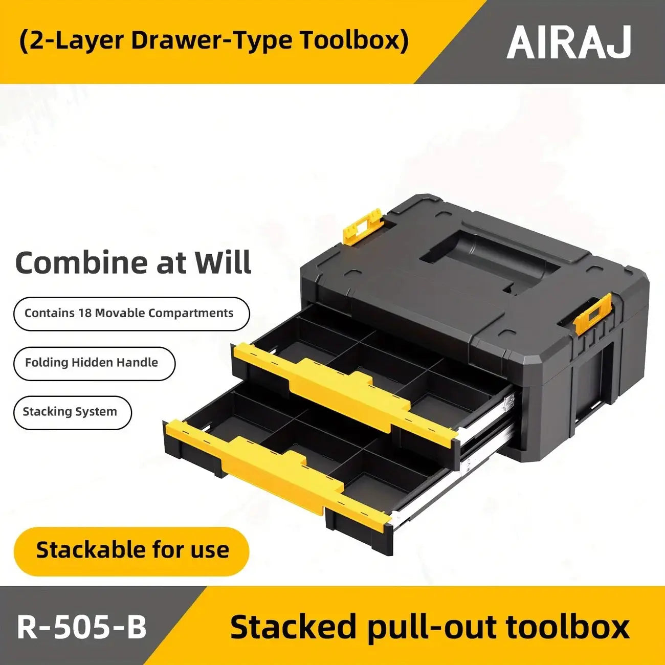5 multi-functional rolling toolboxes, plastic portable folding storage boxes with large capacity and wheels for DIY use; made of thickened PP material, ideal for organizing garage or home repair tools. from PriceLows™