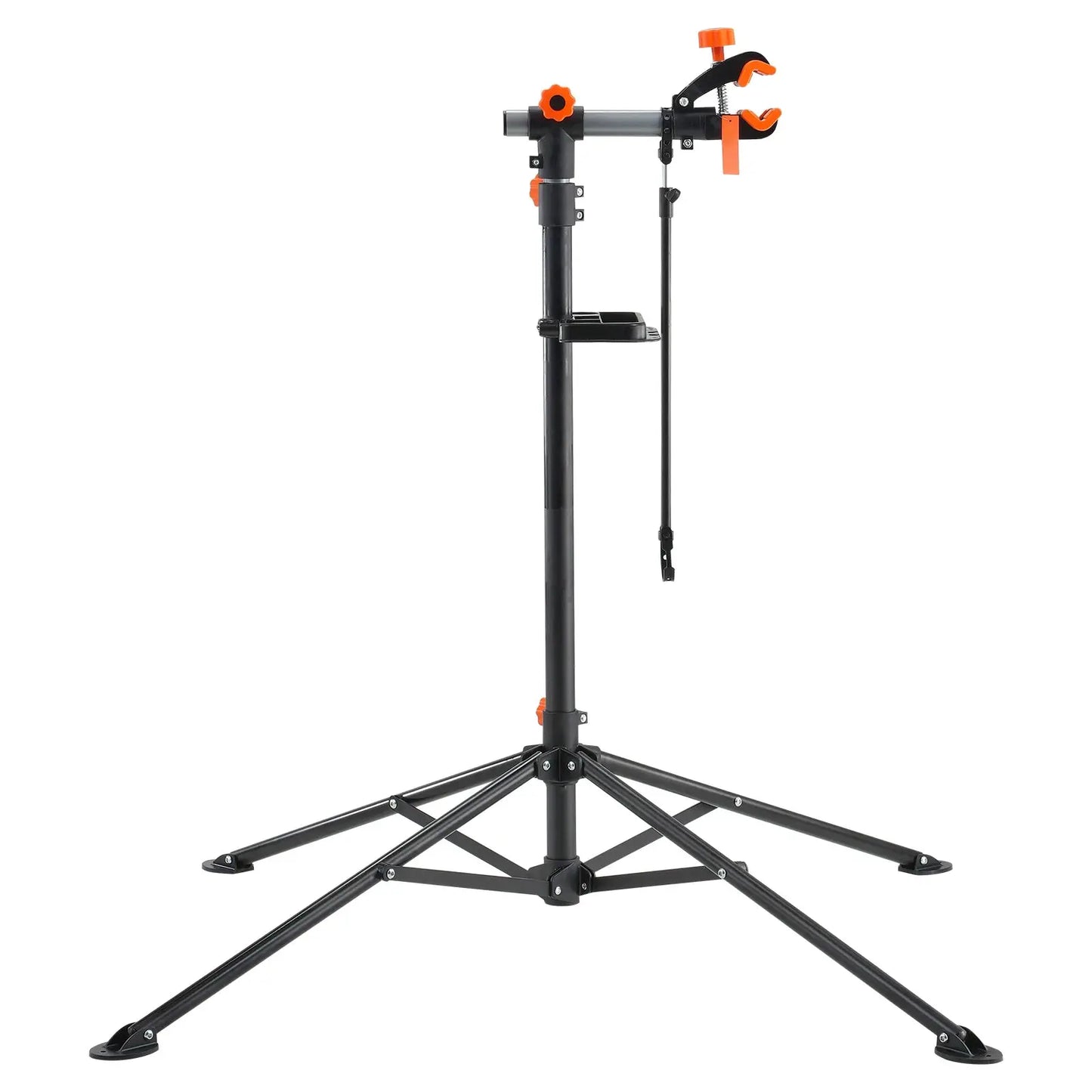 SucceBuy Bike Repair Stand Heavy-duty Aluminum Adjustable Height Magnetic Tool Tray Telescopic Arm Foldable for Home Shops from PriceLows™