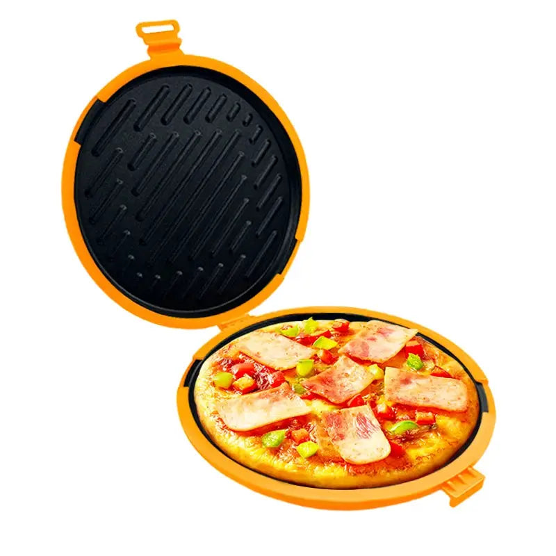 Microwave Grill Pan | Silicone | Round Shape | Large Size