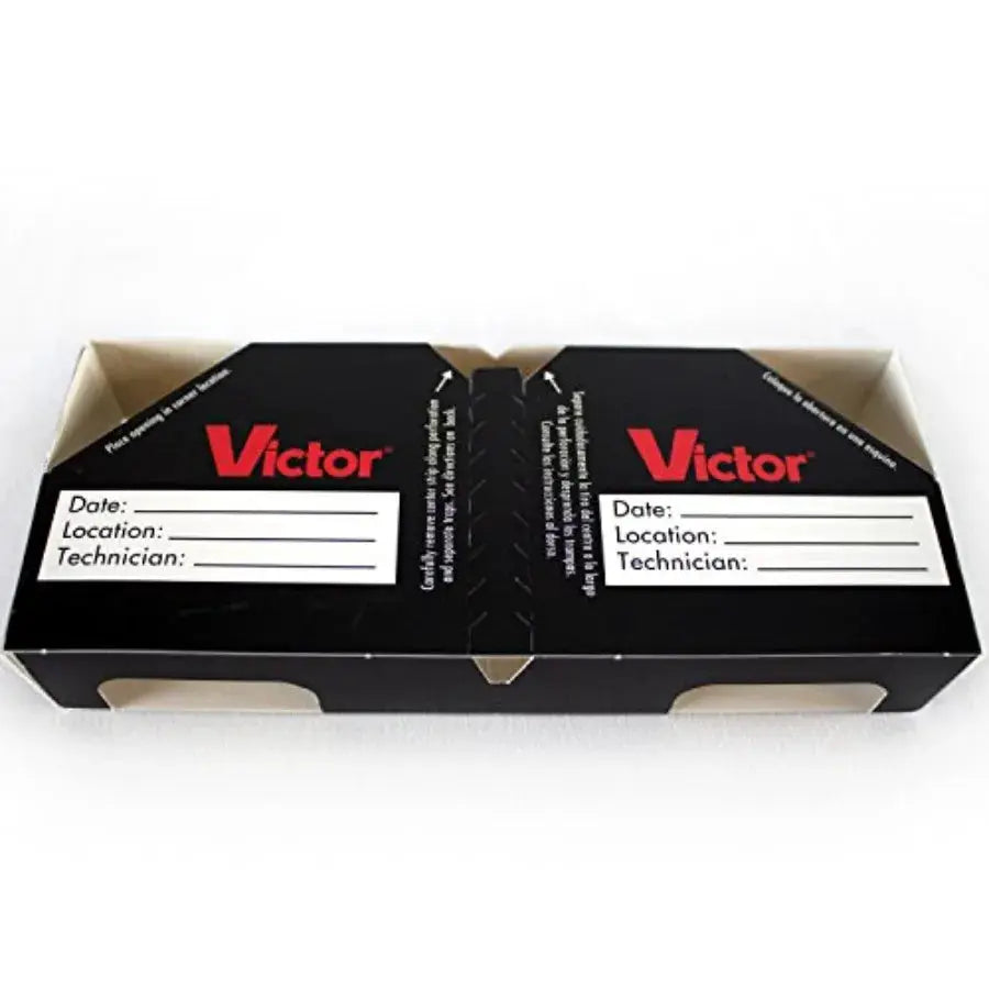 Victor Roach Pheromone Glue Trap for indoor pest control, cardboard material, brown color, non-toxic and long-lasting attractio from PriceLows™