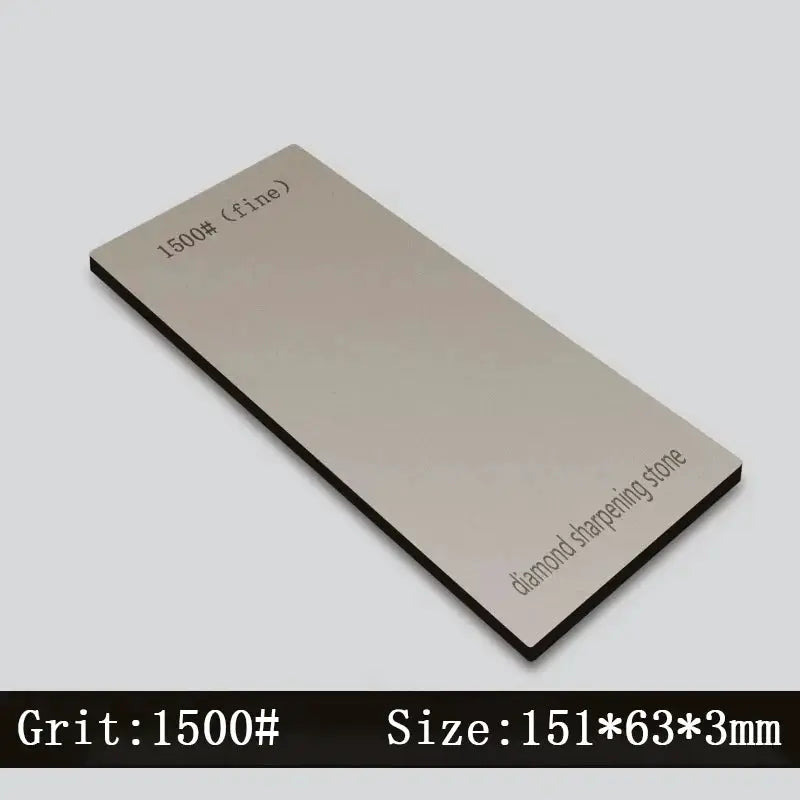 Diamond Sharpening Stone | 80-3000 Grit | 230x80mm Hard Base Non-slip