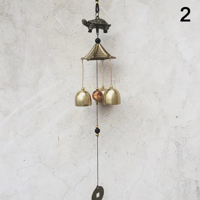 Antique Wind Chime Copper Yard Garden Outdoor Living Decoration Metal Wind Chime from PriceLows™