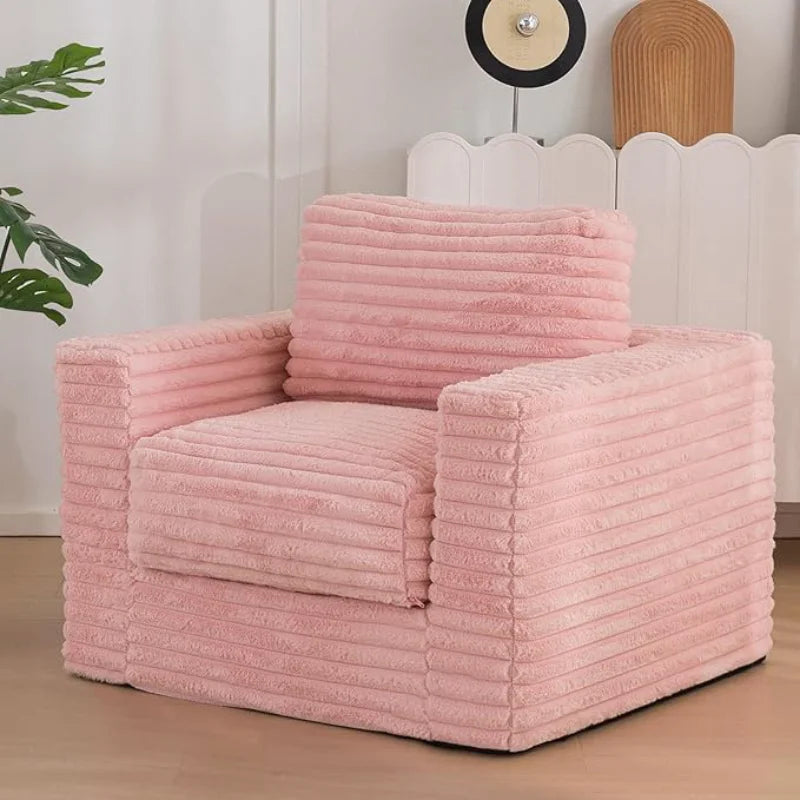 Armchair | Velvet Upholstery | Sponge Filling | Single Seater