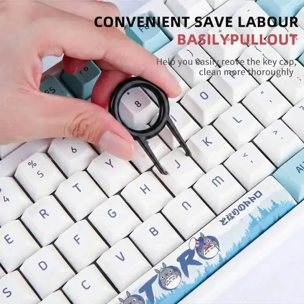 Keyboard Cleaning Kit | Keycap Puller And Screen Brush | 7 Piece Set For Tech